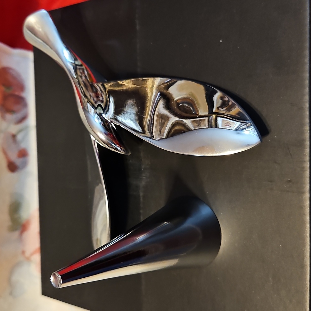 Umbra Tipsy Bird Balancing Bottle Opener - Silver - NEW